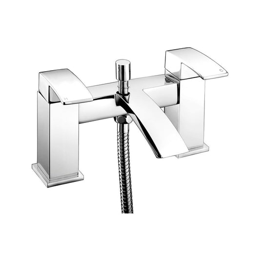 Rain Bath/Shower Mixer - Chrome