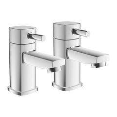 Denton Bath Taps - Chrome