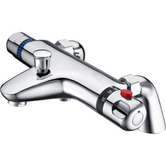 Deck Mounted Thermostatic Bath/Shower Mixer Valve - Chrome