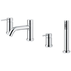 Vema Maira 4-Hole Deck Mounted Bath/Shower Mixer