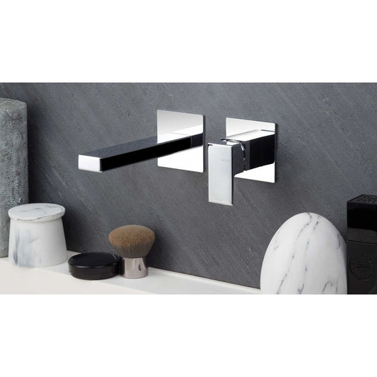 Vema Lys Wall Mounted Basin Mixer - Chrome