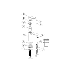 Middleton Basin Mixer - Chrome