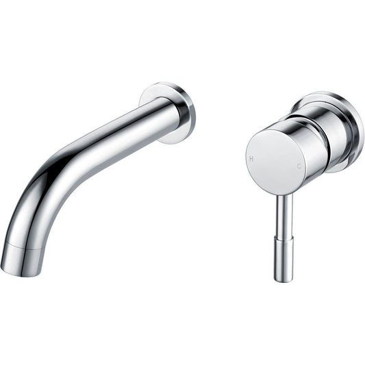 Carrington Wall Mounted Basin Mixer - Chrome