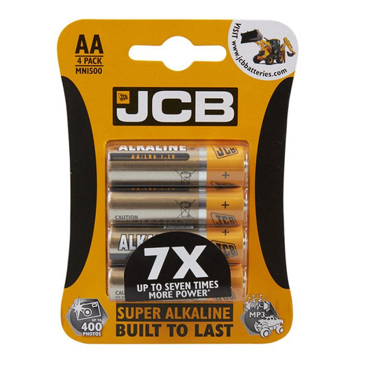 Jcb Alkaline Battery 4Pk     Aaa*