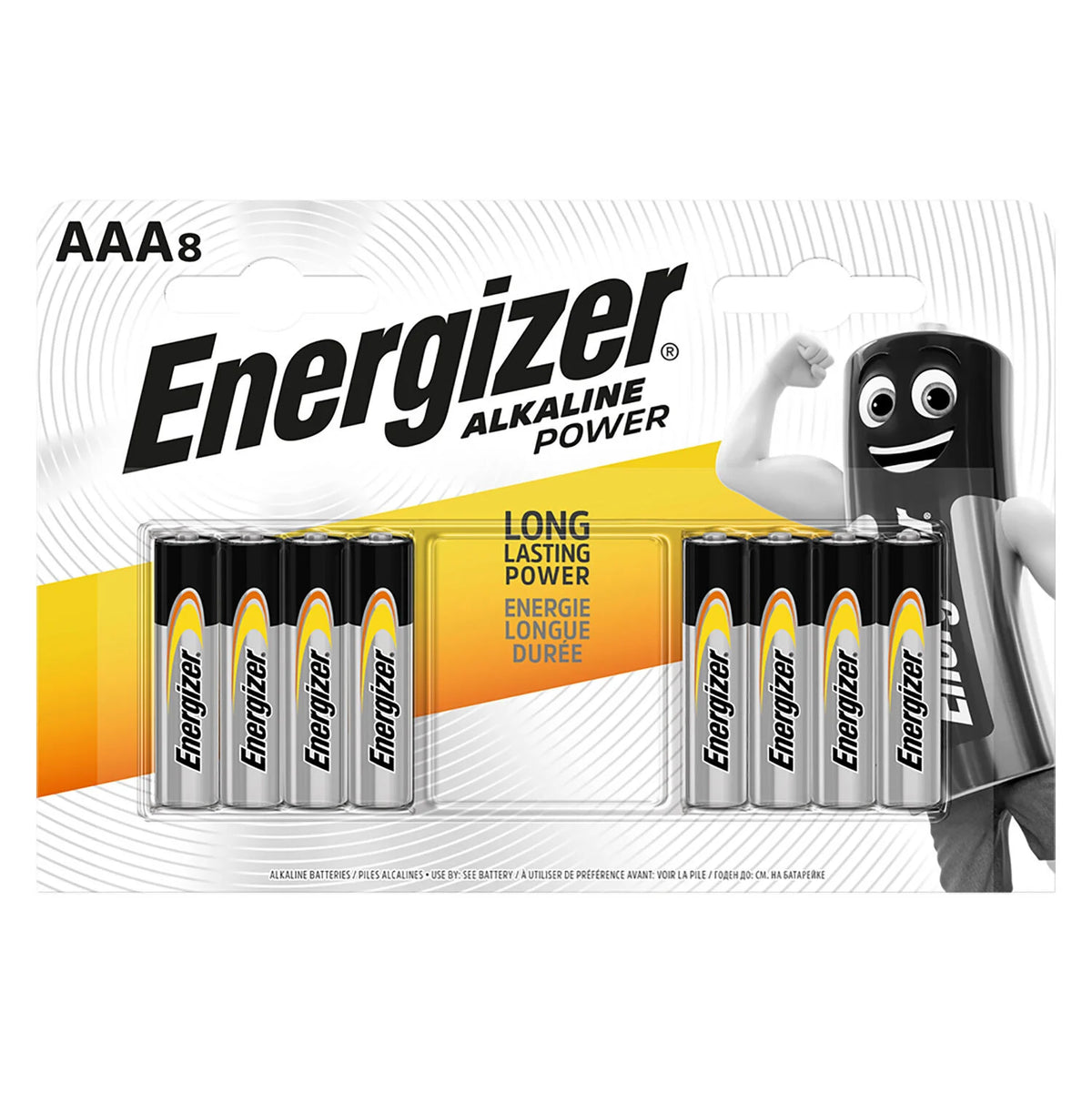 Energizer Alkaline Power Aaa  8Pk