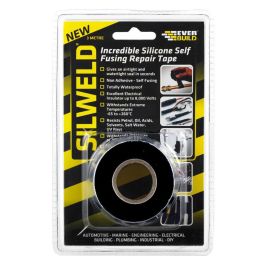 Everbuild Silweld Silicone Repair Tape Black 3Mtr