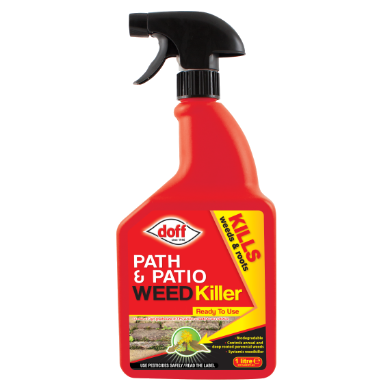 Doff 'Knockdown' Systemic Path & Patio Weedkiller 1L