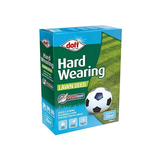 Doff Hardwearing Lawn Seed With Procoat 500g