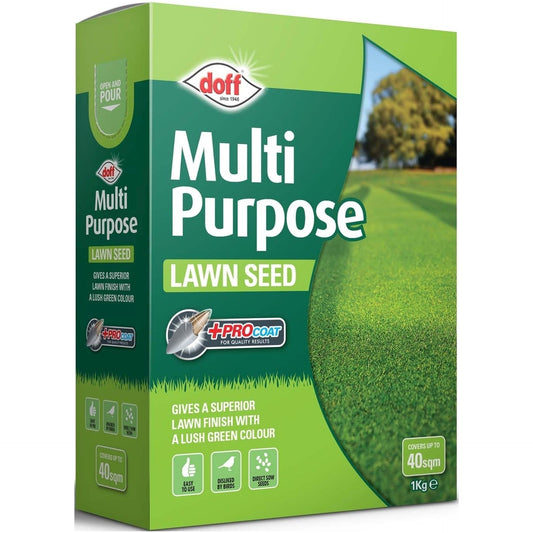 Doff Multi Purpose Magicoat Lawn Seed 1Kg