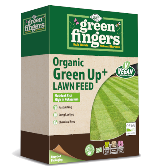 Green Fingers Organic Green Up Lawn Feed 1.25kg