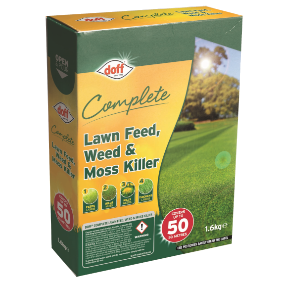 Doff 4 In 1 Complete Lawn Feed, Weed & Mosskiller