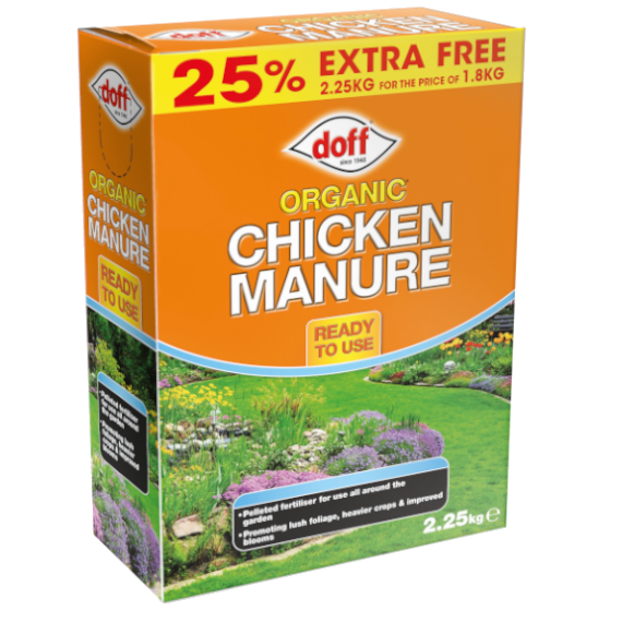 Doff Organic Chicken Manure 2.25kg