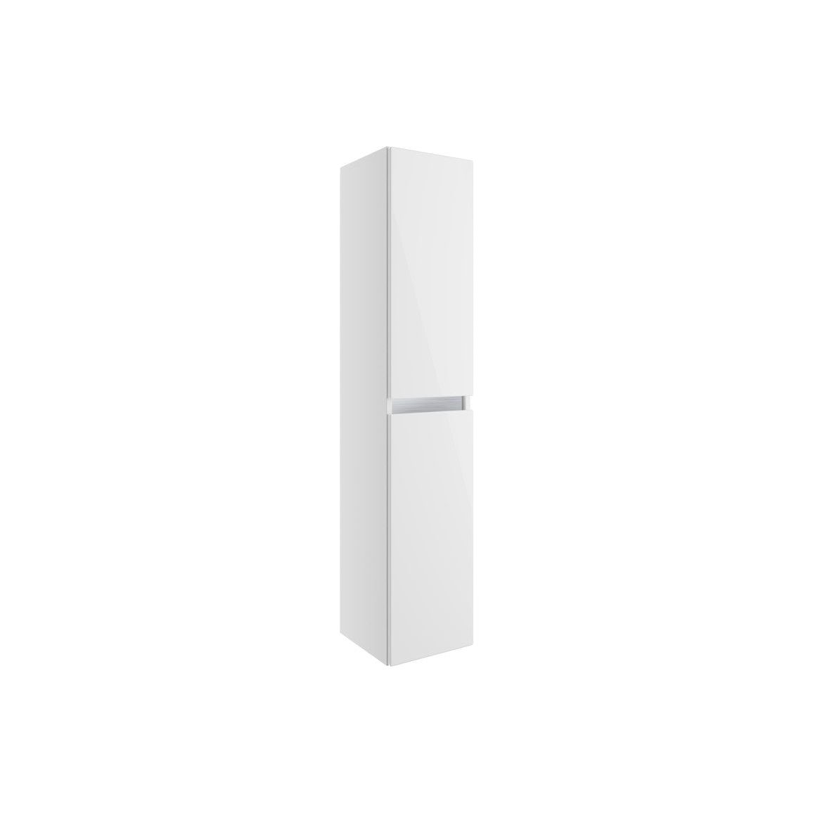 Mondrich 300mm 2 Door Wall Hung Tall Unit - White Gloss