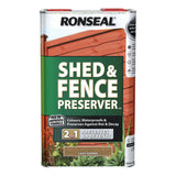 Ronseal Shed and Fence Preserver - 5L