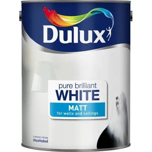 Dulux - Matt Paint - Pure Brilliant White