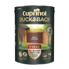 Cuprinol Ducksback 5-Year All-Weather Protection