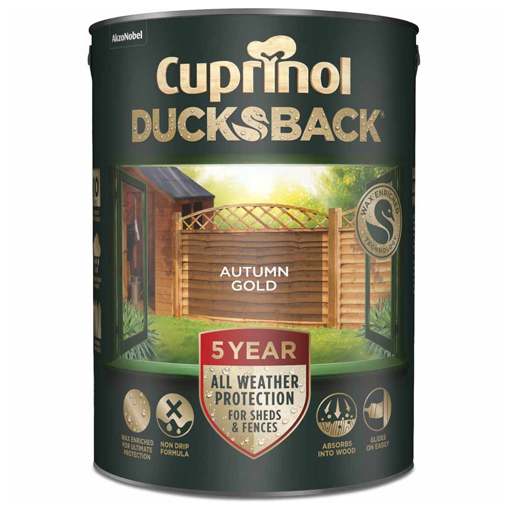 Cuprinol Ducksback 5-Year All-Weather Protection - 5L