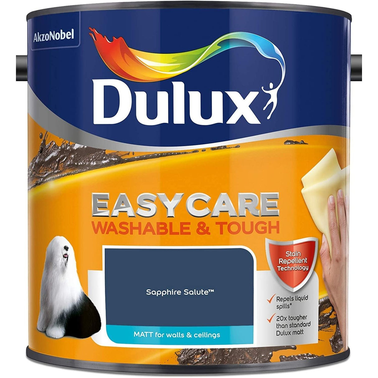 Dulux Easycare Washable and Tough - Matt - 2.5L