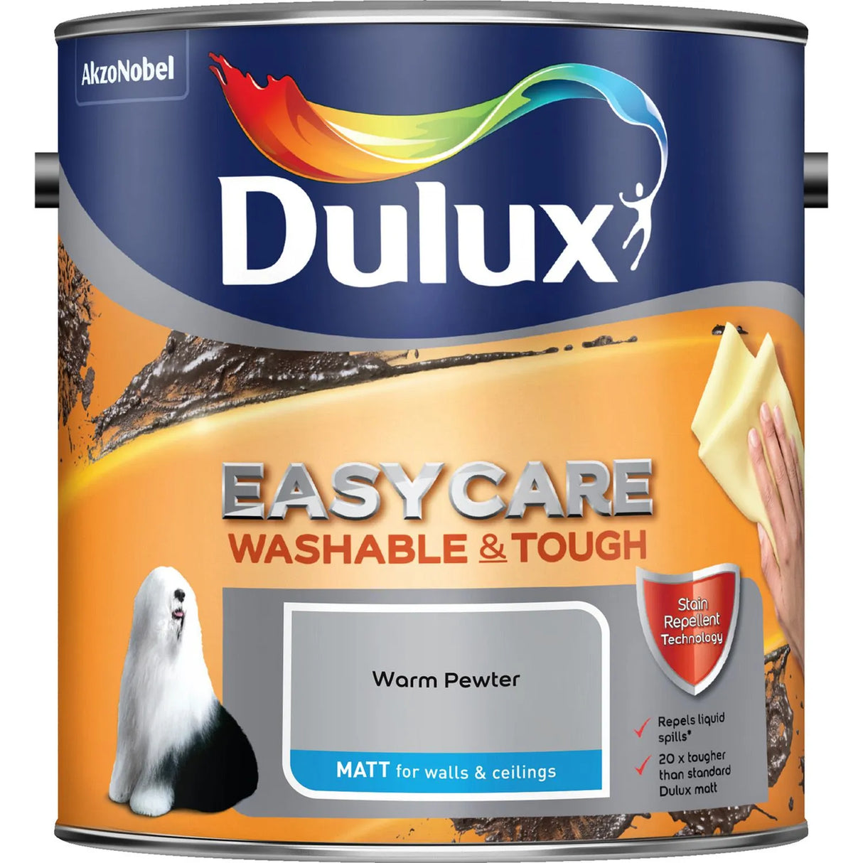 Dulux Easycare Washable and Tough - Matt - 2.5L