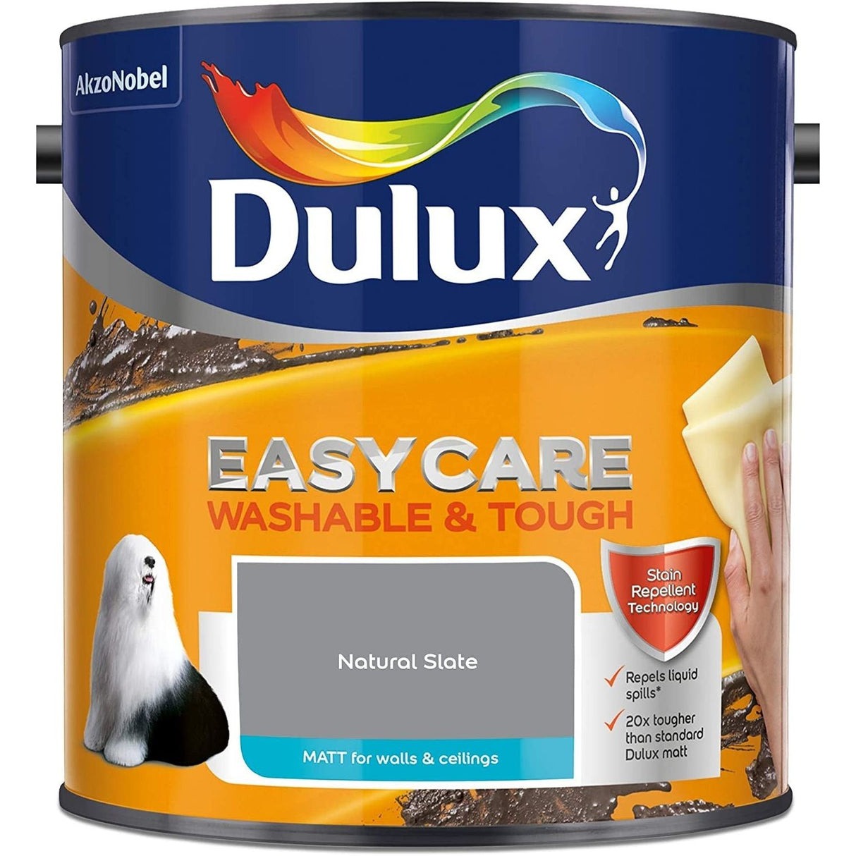 Dulux Easycare Washable and Tough - Matt - 2.5L