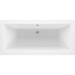 Apollo Square Double End SUPERCAST 1700x750x550mm 0TH Bath w/Legs