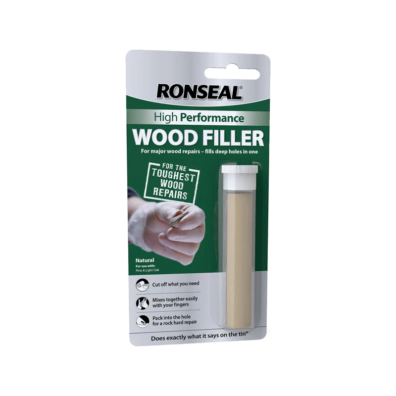 Ronseal High Performance Wood Filler Putty - 26g