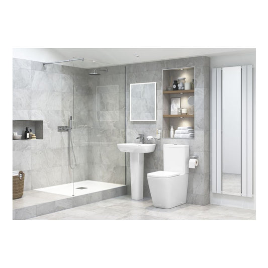 Florence 495x415mm 1TH Semi Recessed Basin