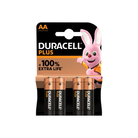 Duracell Plus Power+100% Aa   4Pk