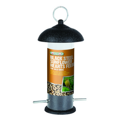 Gardman Black Steel Sunflower Heart Feeder