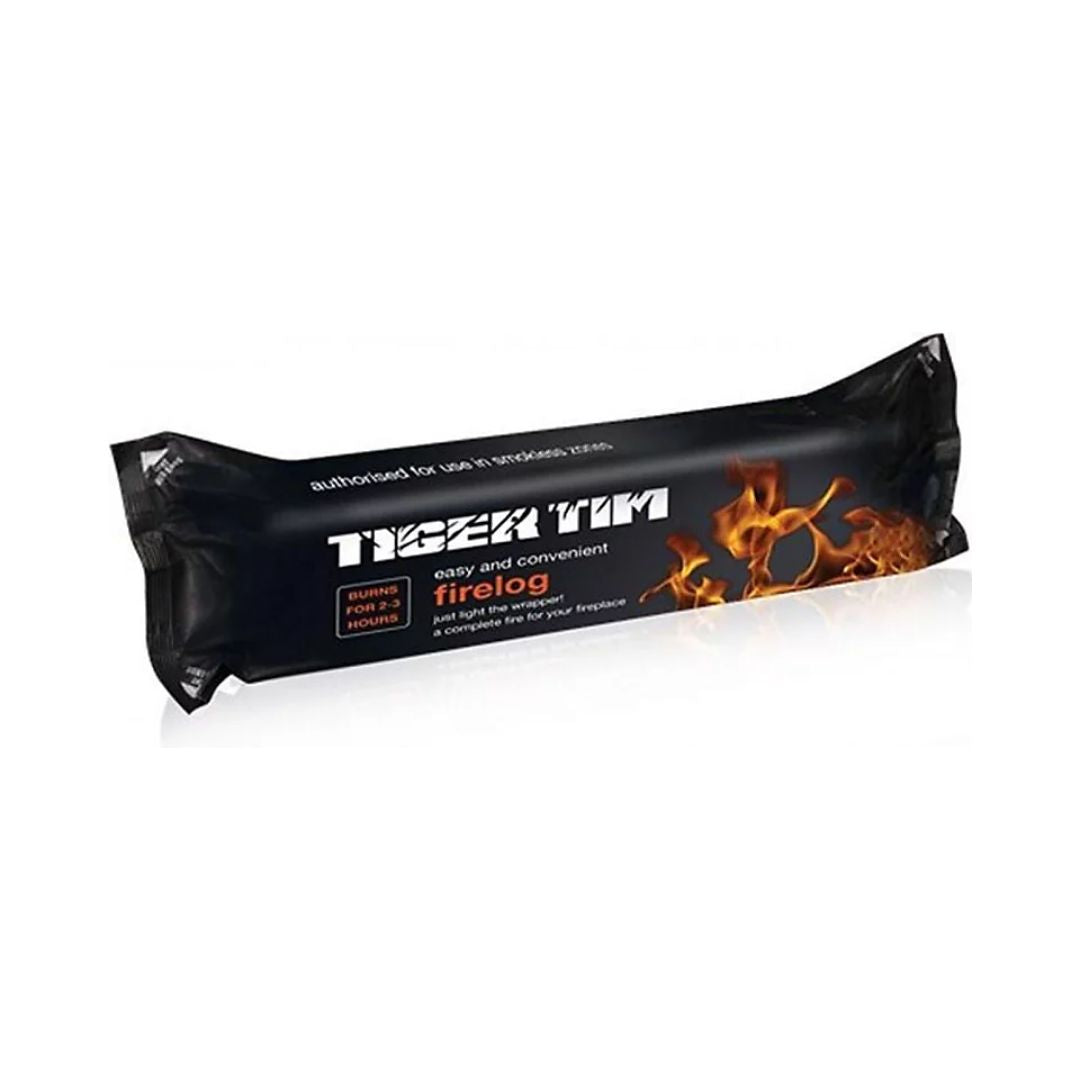 Tiger Tim  Smokeless Instant Lighting Fire Log 1.1Kg Fuel