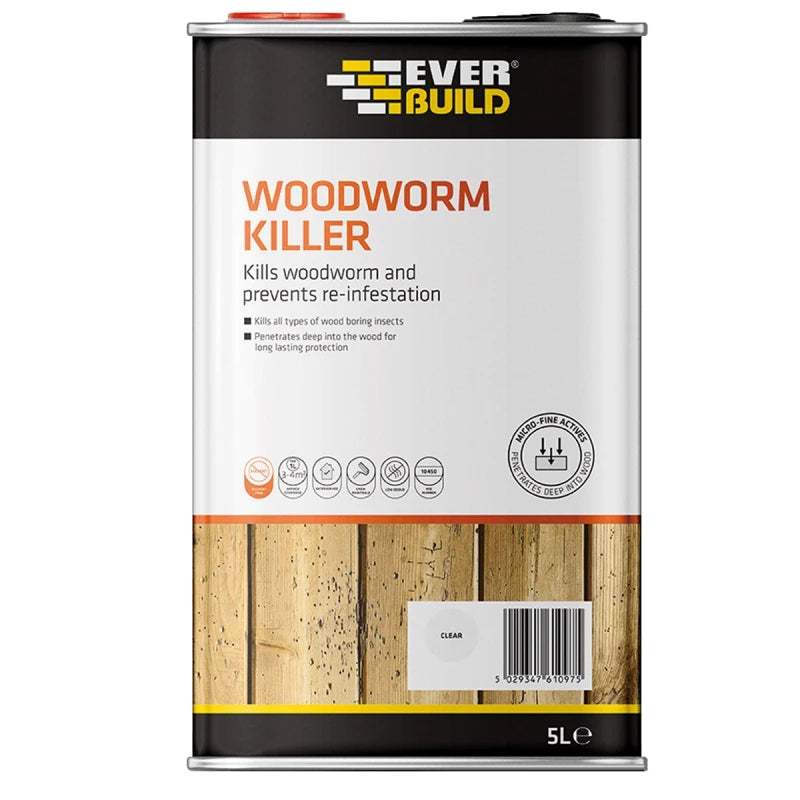 Everbuild Ljack Woodworm Killer 5L