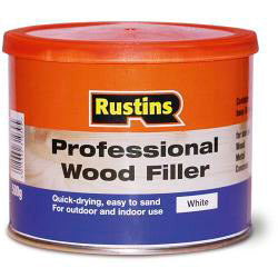 Rustins Professional Wood Filler 1Kg Natural