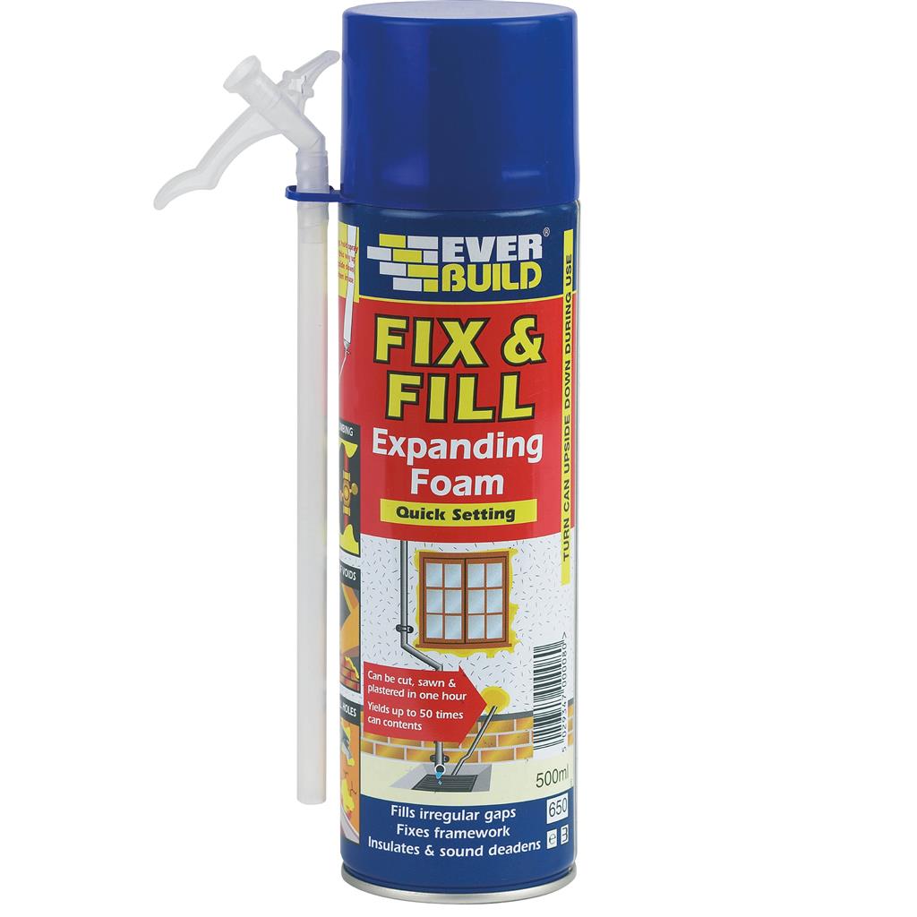 Everbuild Fix & Fill Expanding Foam - 500mL