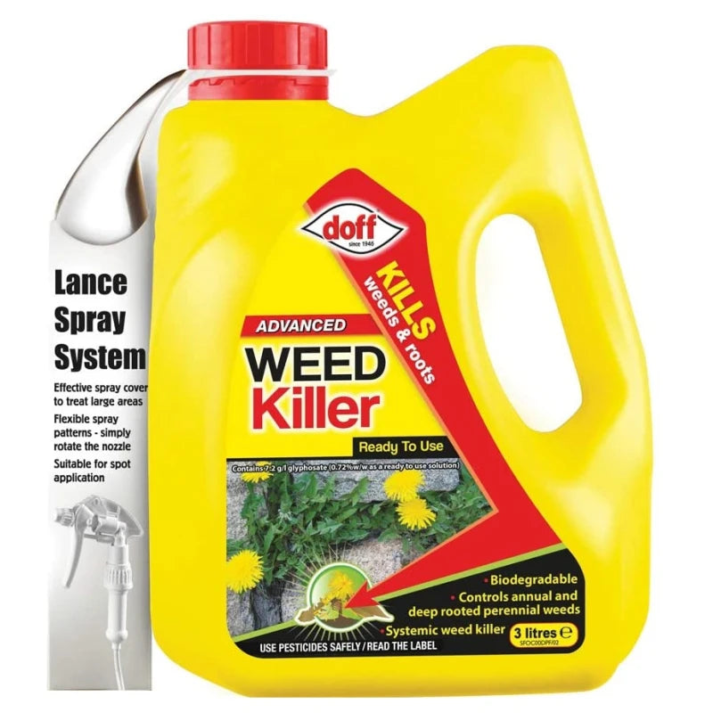 Doff Knockdown Weedkiller 3L