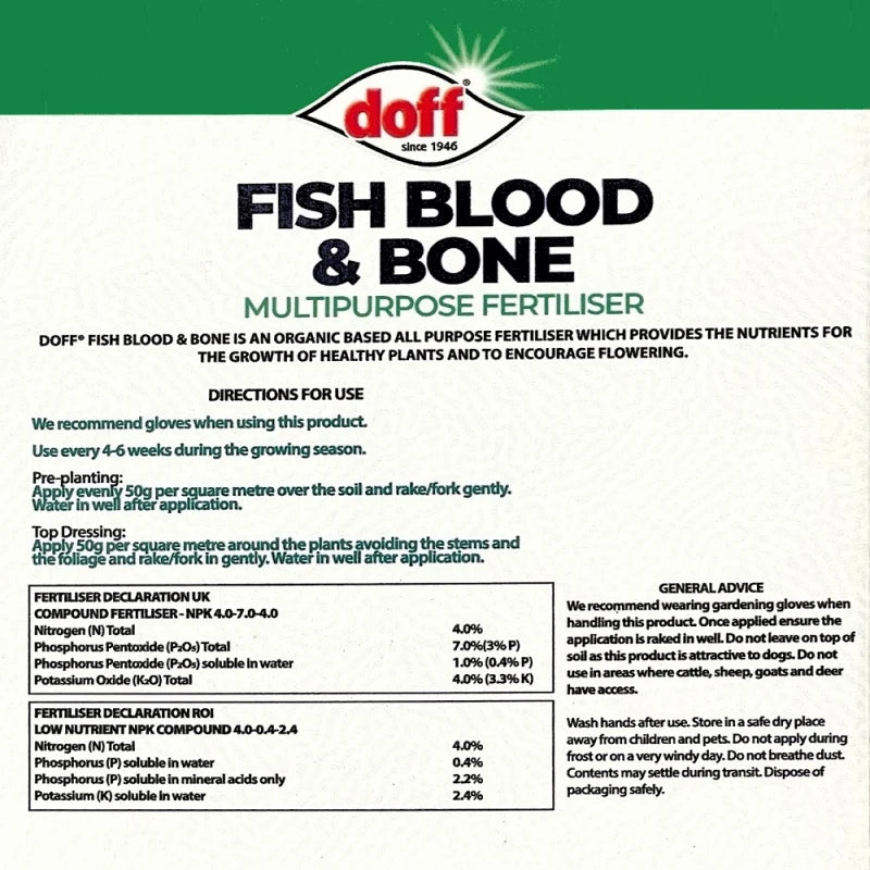 Doff Fish Blood & Bone 2Kg