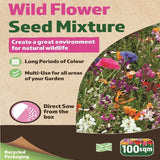 Green Fingers Wildflower Bee&Bfly Mix 1Kg