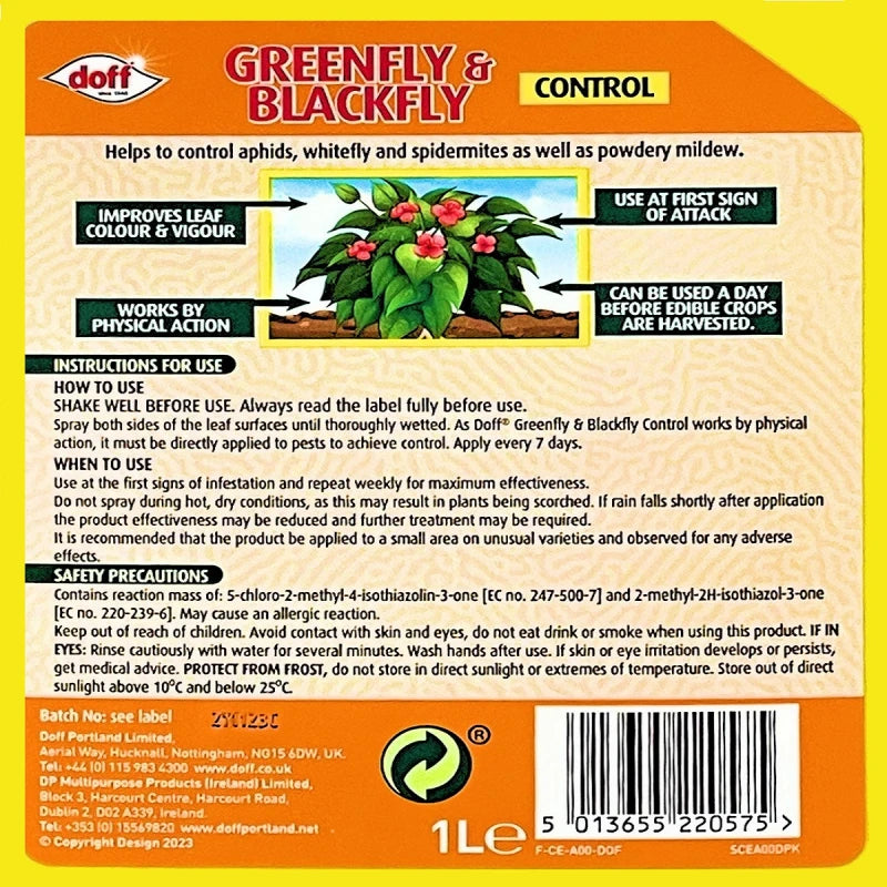 Doff Greenfly Blackfly Control 1Ltr