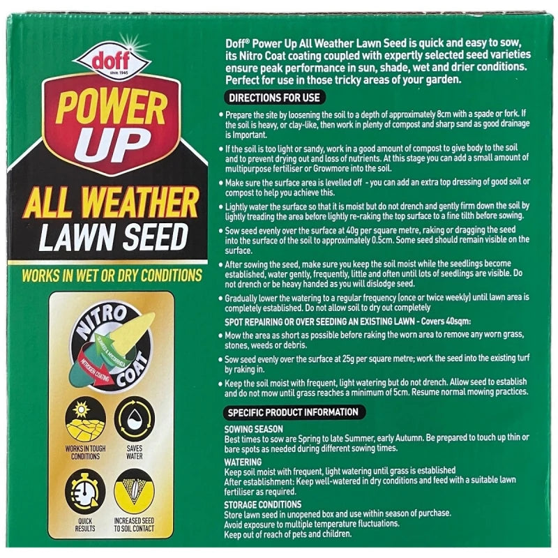 Doff All Weather Lawn Seed 1Kg