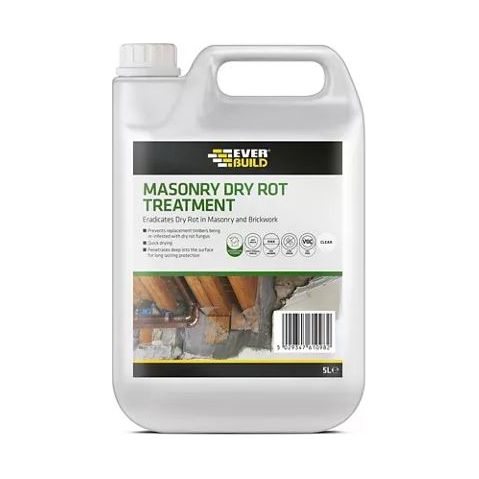 Everbuild Masonry Dry Rot Treatment 5L