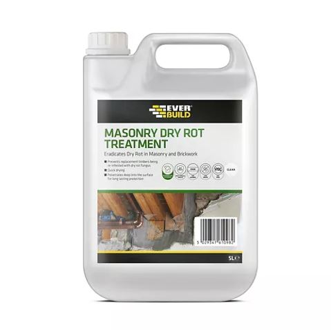 Everbuild Masonry Dry Rot Treatment 5L