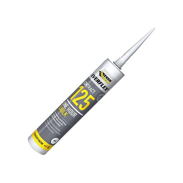 Everbuild Everflex 125 One Hour Caulk in Brown - 300ml