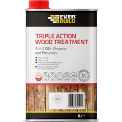 Everbuild Triple Action Wood Treatment 1L