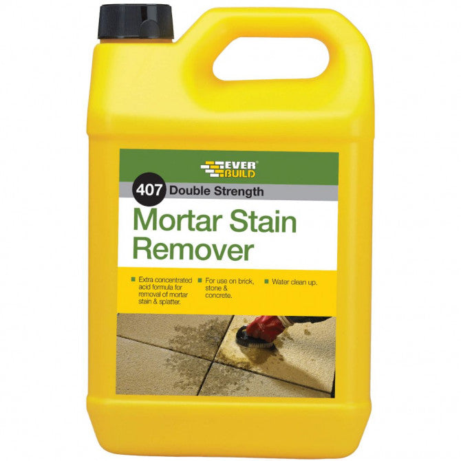 Everbuild 407 Double Strength Mortar Stain Remover