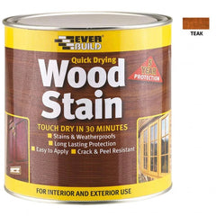 Everbuild Quick Drying Wood Stain Satin