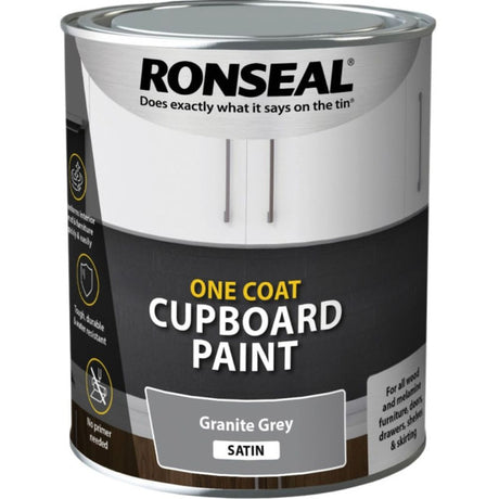 Ronseal One Coat Cupboard Paint - 750ml