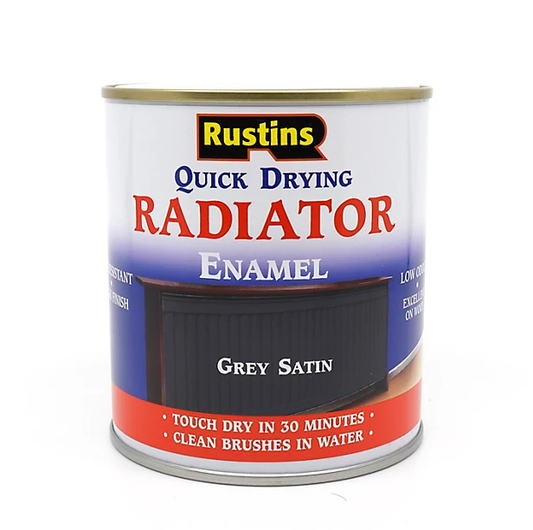 Rustins Quick Dry Radiator Satin Paint