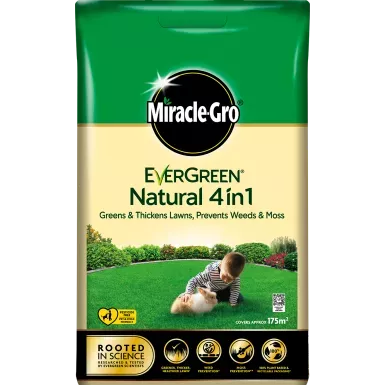 Miracle Gro Natural 4 in 1 Feed, Weed & Mosskiller