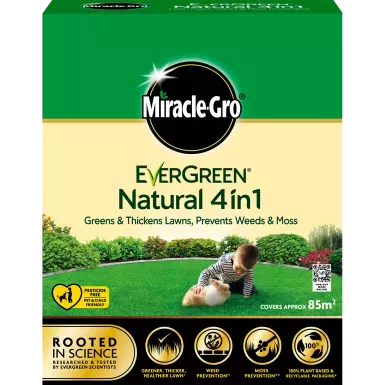 Miracle Gro Natural 4 in 1 Feed, Weed & Mosskiller