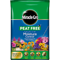 Miracle Gro Moisture Control Peat Free Compost