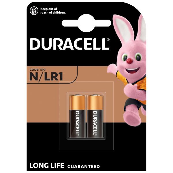 Duracell Battery 2Pk Lr1     (N)*